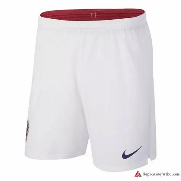 Pantalones Croatia Primera equipación 2018 Blanco